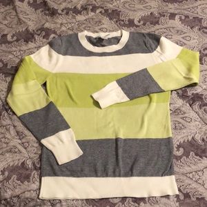 Last chance b-4 donated! Striped Downeast Sweater